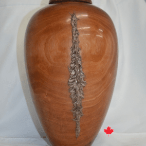 (24) Grands Vents - Turned wood with bronze